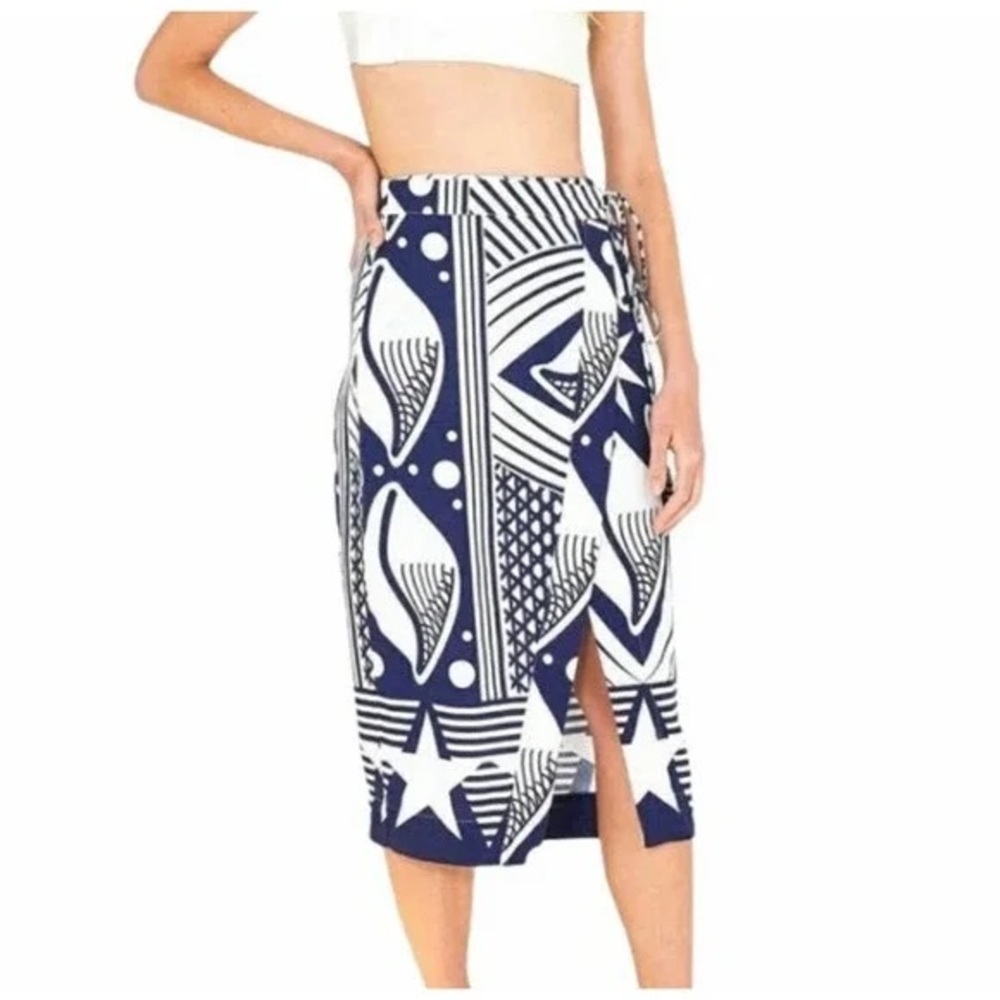 Farm Rio Cowrie Shell Skirt